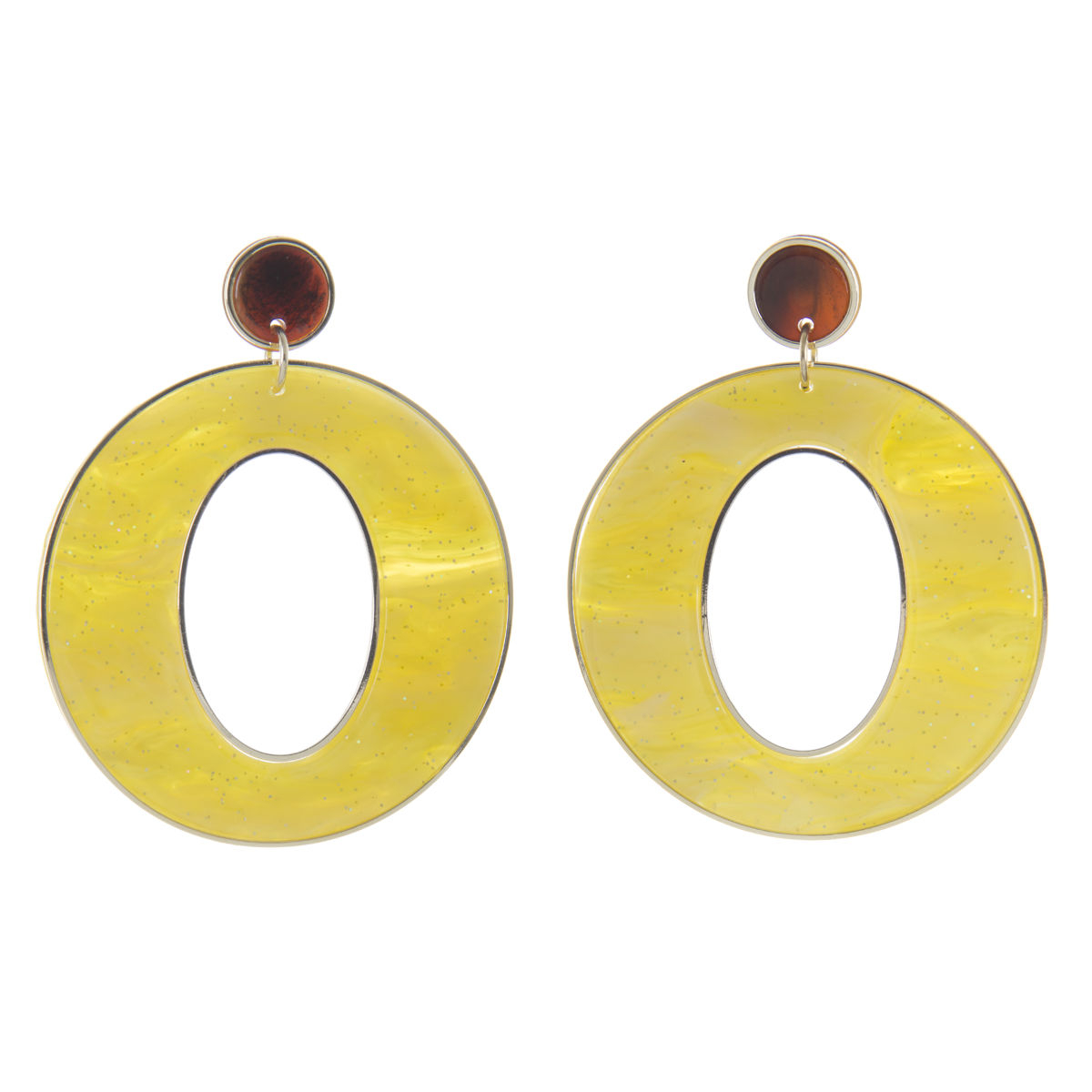 30 Orecchini A Perno Con Sfera Oro - Acciaio Inossidabile Ipoallergenico, Con Dadi E Contenitore