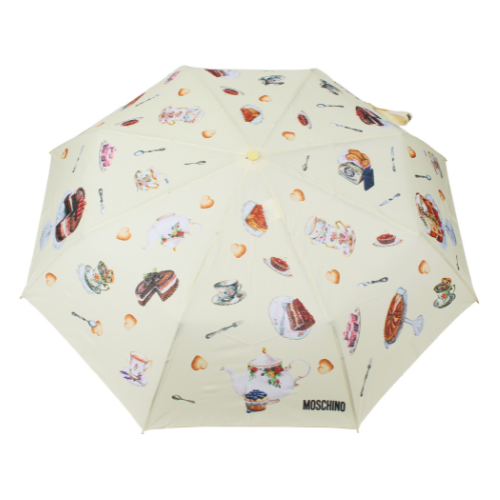 Ombrello Moschino mini aoc  Cups  - panna