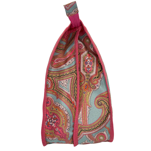 TROUSSE CON DIVISORIO FUCSIA