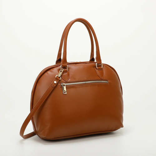 BORSA A BRACCIO PUFF - CUOIO