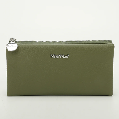 PORTAFOGLIO GRANDE IN PELLE - VERDE