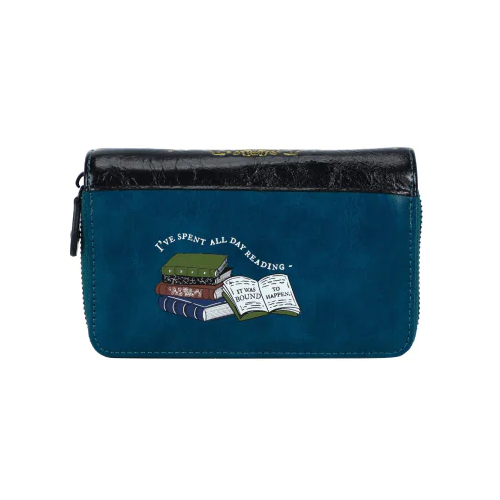 Portafoglio da Donna con Zip Between the Covers Bookbinders