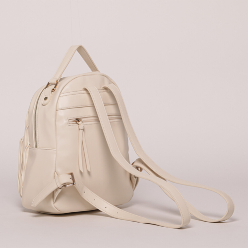 ZAINO EFFETTO ONDULATO PANNA