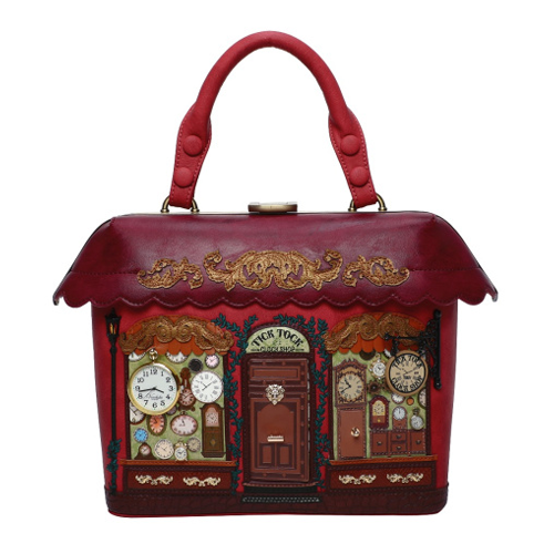 Borsa a Mano Tick Tock Clock Shop