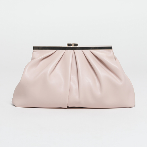 BORSA CLUTCH MORBIDA IN SIMILPELLE CIPRIA