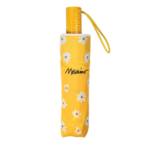Ombrello Moschino mini aoc  Daisies  - giallo