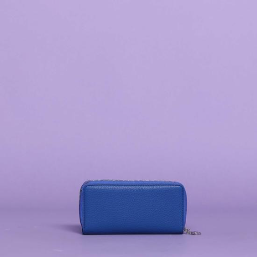 PORTAFOGLIO GRANDE DOPPIA ZIP BASIC Bluette
