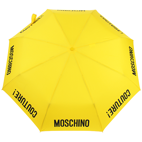 Ombrello openclose Moschino Couture Giallo