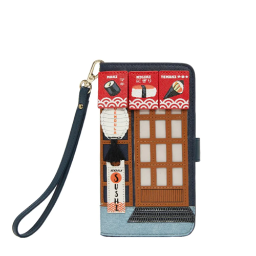 Vendula Sushi - Blue Edition Universal Flip Phone Case