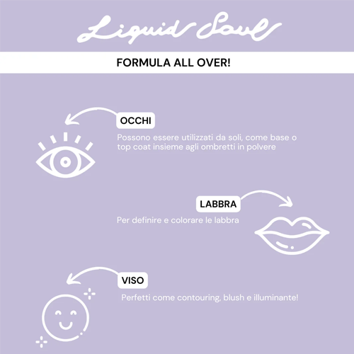 Liquid Sparkle 12 - Liquid Soul Pigmento Liquido All Over Glitter