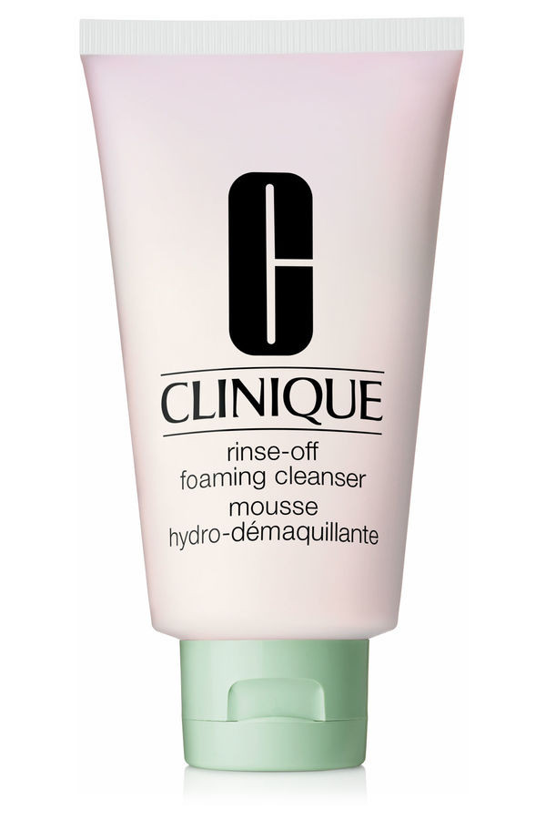 SCHIUMA DETERGENTE PER PELLE DA ARIDA A NORMALE - Clinique Rinse Off - Foaming Cleanser 