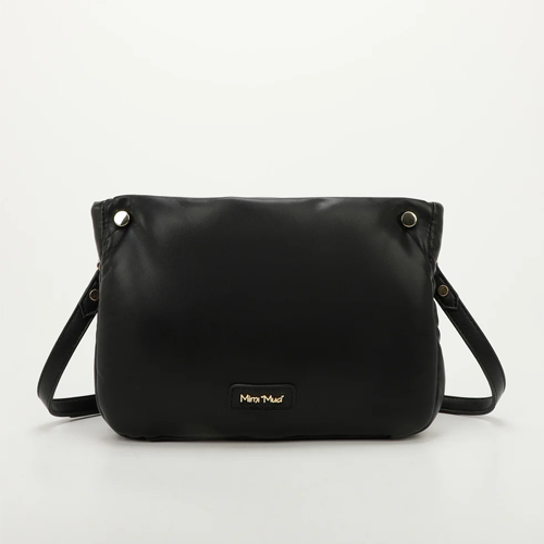 BORSA A TRACOLLA PUFF – NERO
