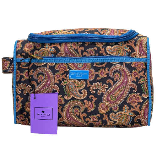 BEAUTY CASE MULTI-POCKETS BLU