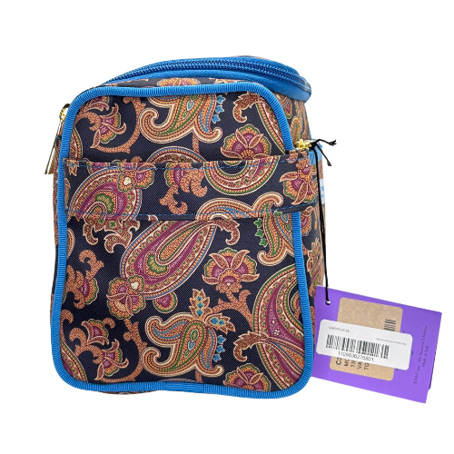 BEAUTY CASE MULTI-POCKETS BLU