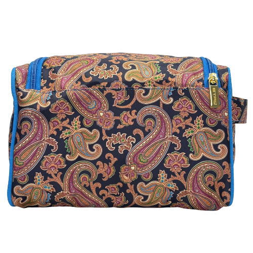 BEAUTY CASE MULTI-POCKETS BLU