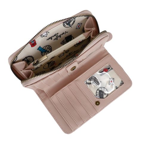 Portafoglio da Donna con Zip Vendula Perfumery - Blush Edition