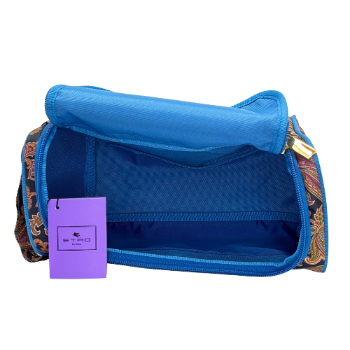 BEAUTY CASE MULTI-POCKETS BLU