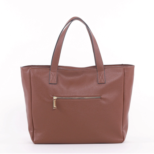 BORSA SHOPPER CON DETTAGLIO IN TESSUTO