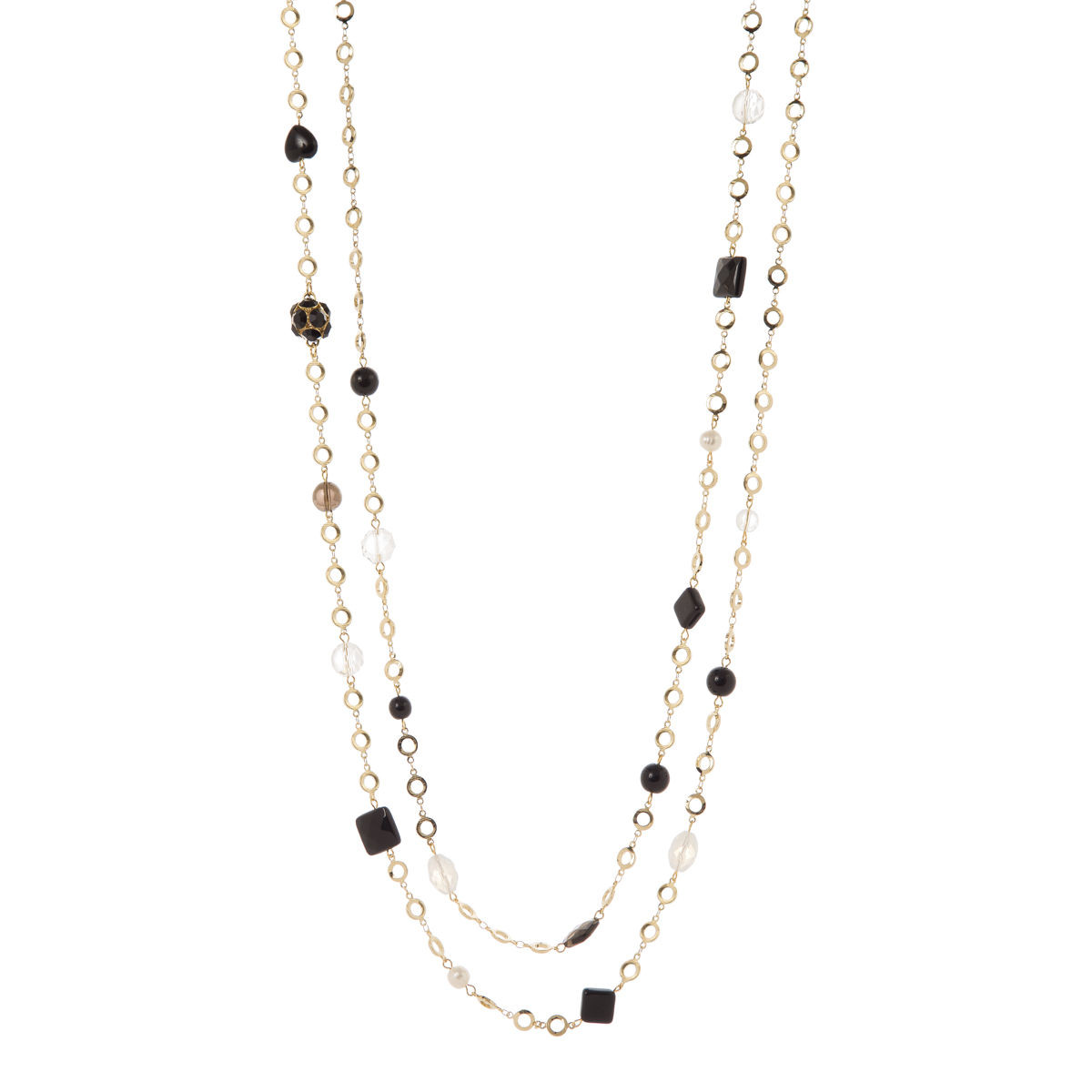 COLLANA LUNGA NERA ART.330647P