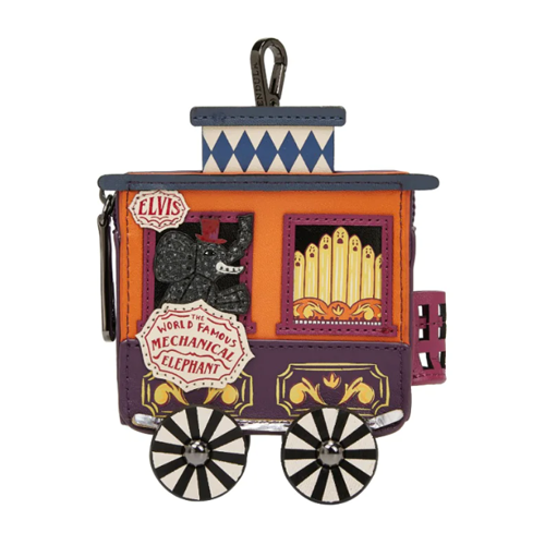 Skelecat's Travelling Ghost Circus Train Carriage Coin Purse