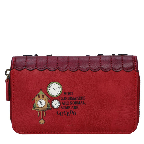 Portafoglio da Donna con Zip Tick Tock Clock Shop VENDULA Clementi Profumi