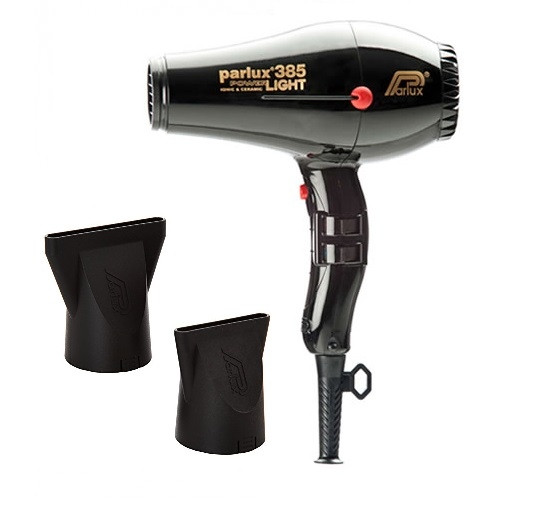 Parlux 385 PowerLight ICONIC & CERAMIC NERO