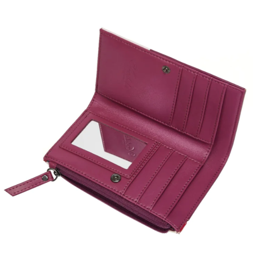 Skelecat's Travelling Ghost Circus Compact Folding Wallet