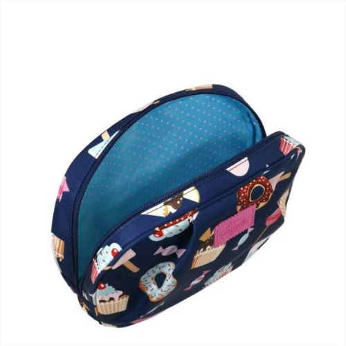 POUCH L CANDY BLU  BEAUTY CANDY