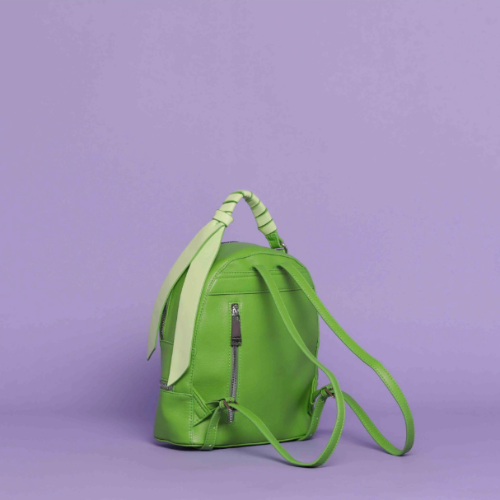 ZAINO CON DETTAGLIO FIOCCO - Verde Prato