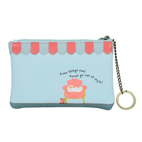 Portamonete Con Zip Vendula Vintage Rose