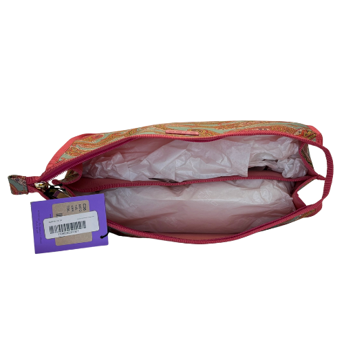 TROUSSE CON DIVISORIO FUCSIA