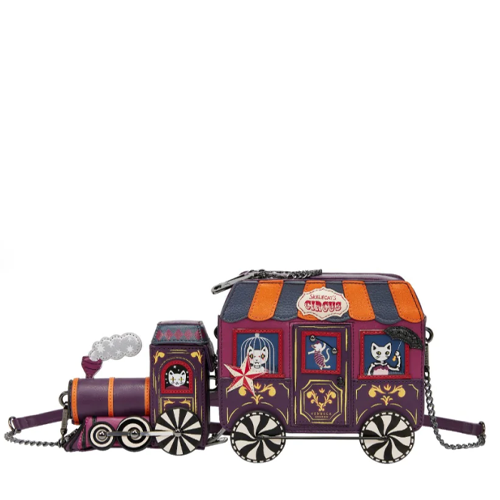 Skelecat's Travelling Ghost Circus Train Bag