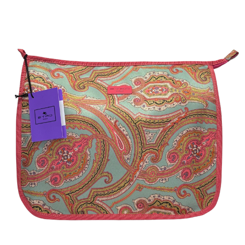 TROUSSE CON DIVISORIO FUCSIA