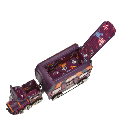 Skelecat's Travelling Ghost Circus Train Bag