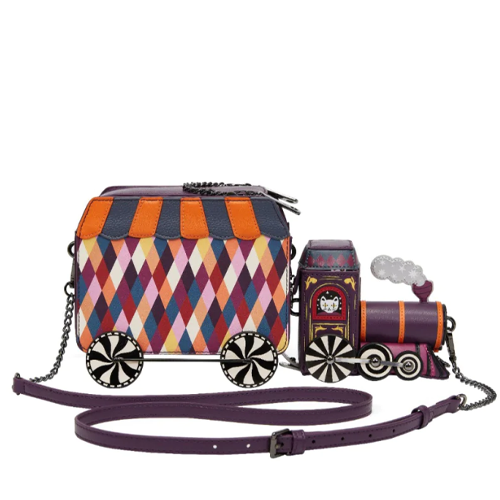 Skelecat's Travelling Ghost Circus Train Bag