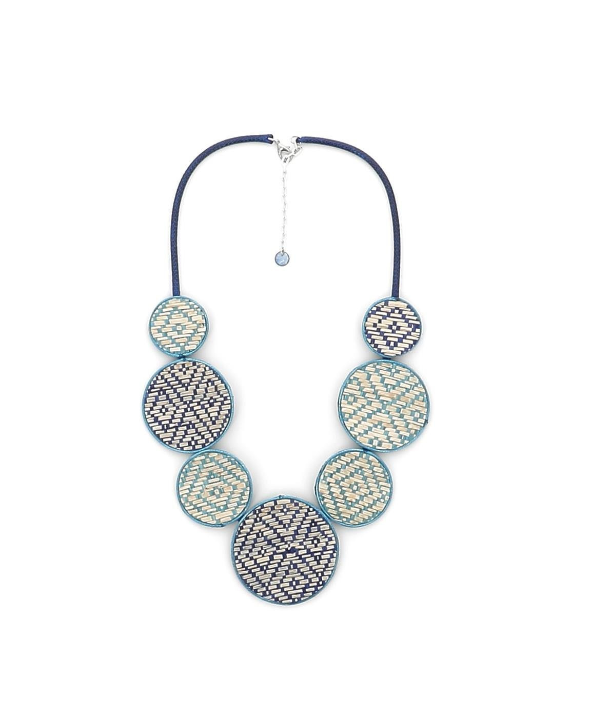 COLLANA NOVAK BLU AZZURRO