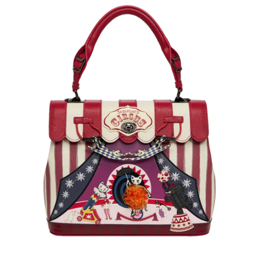 Skelecat's Travelling Ghost Circus Grace Bag