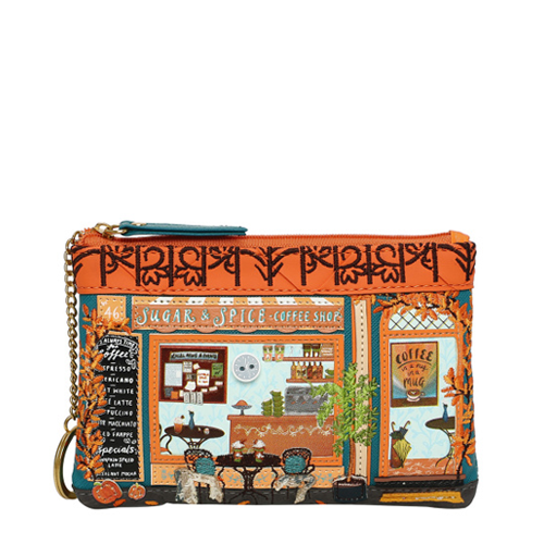 Portamonete Con Zip Sugar and Spice Coffee Shop