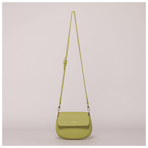 BORSA A TRACOLLA BASIC VERDE PISTACCHIO