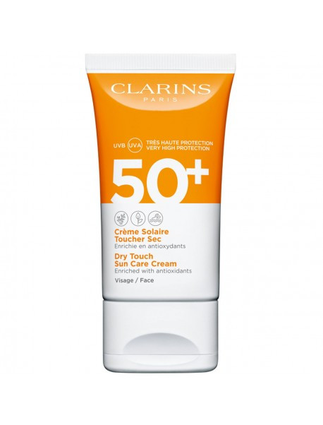 crème toucher sec solaire crema solare viso 50+ 50 ml