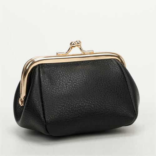 PORTAMONETE PICCOLO BASIC - NERO