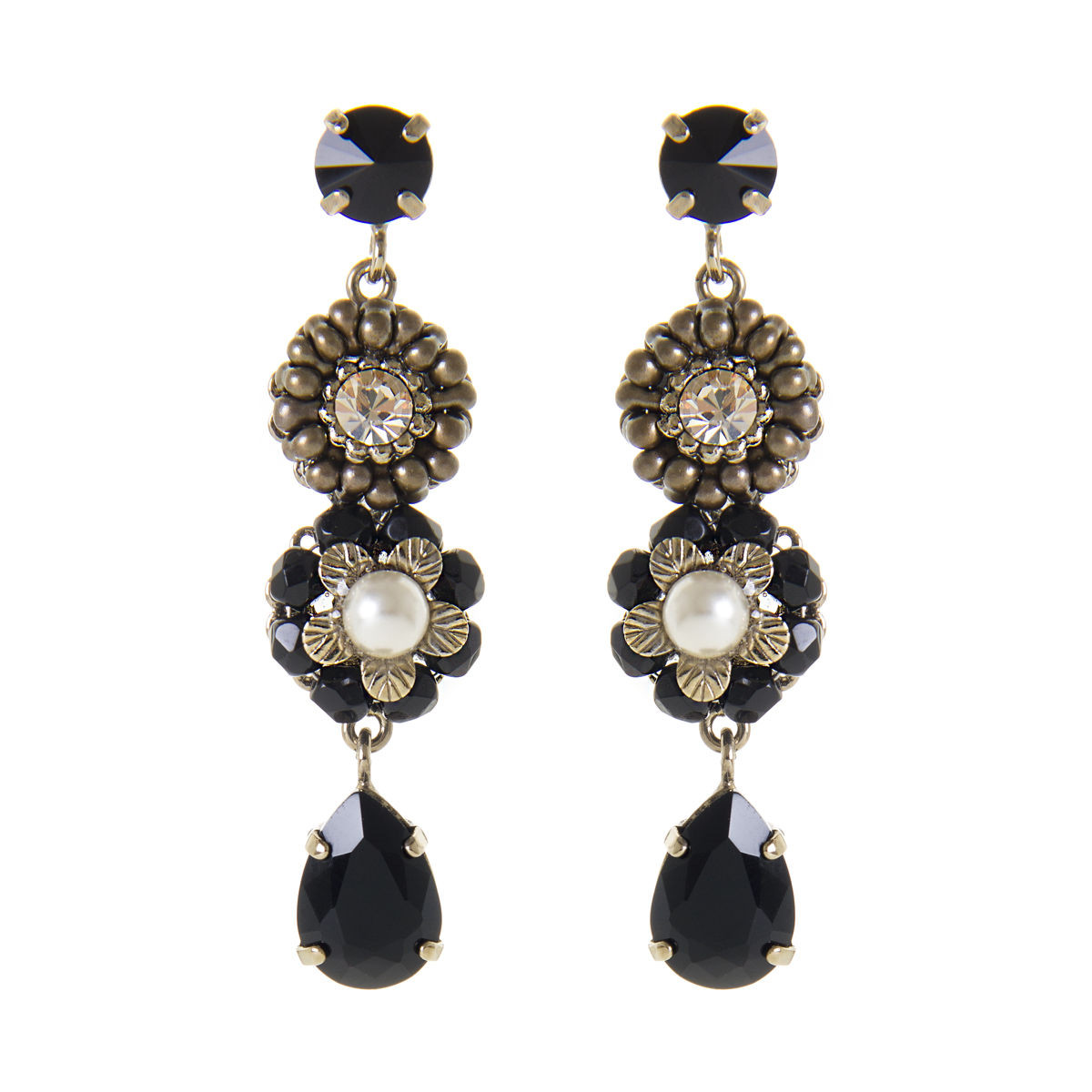 ORECCHINI A PERNO CON PENDENTE FRIDA ART. 550297P