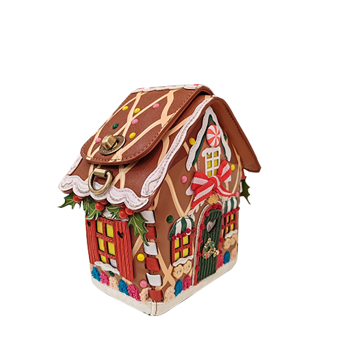 Gingerbread Houses House Bag 