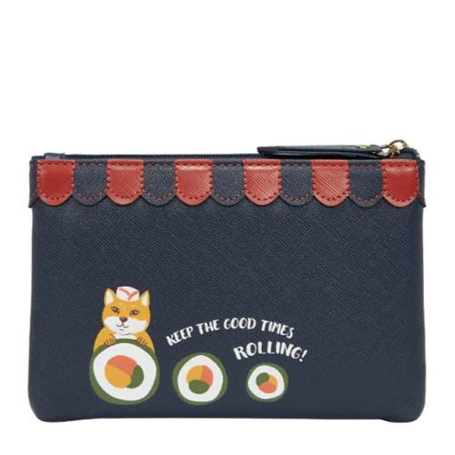Vendula Sushi - Blue Edition Zipper Coin Purse
