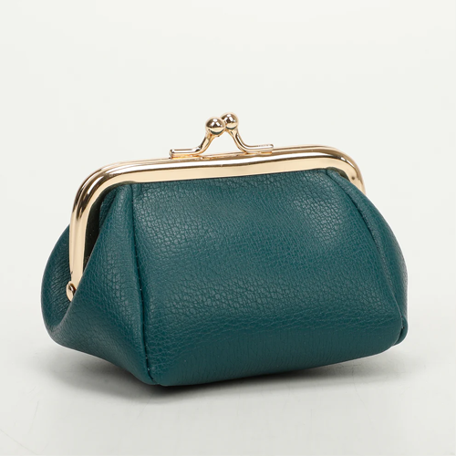 PORTAMONETE PICCOLO BASIC - PETROLIO