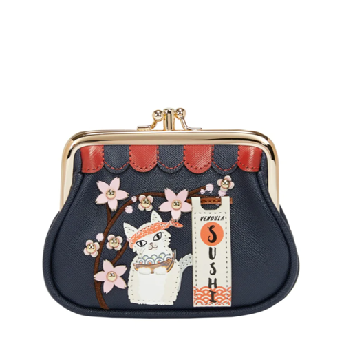 Vendula Sushi - Blue Edition Clipper Coin Purse