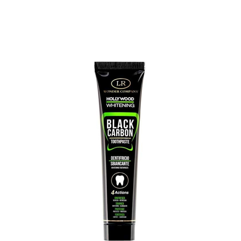 HOLLYWOOD WHITENING BLACK CARBON - DENTIFRICIO SBIANCANTE 75ML