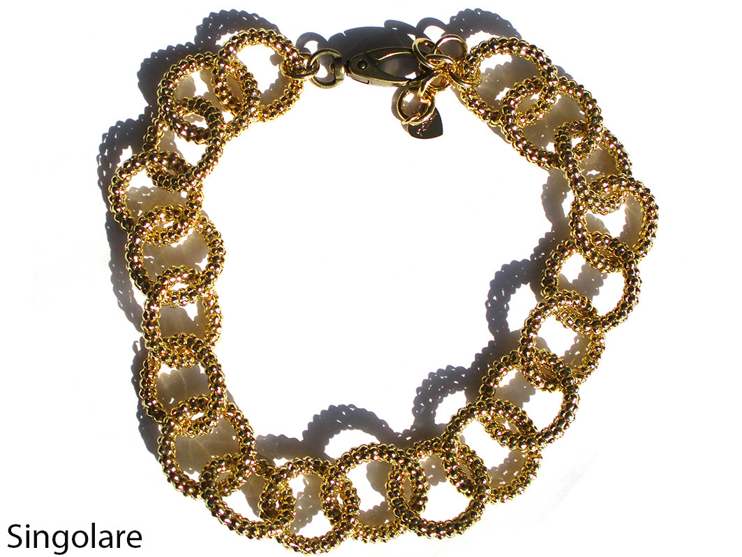 COLLANA SINGOLARE  GIROCOLLO ORO ART.74159