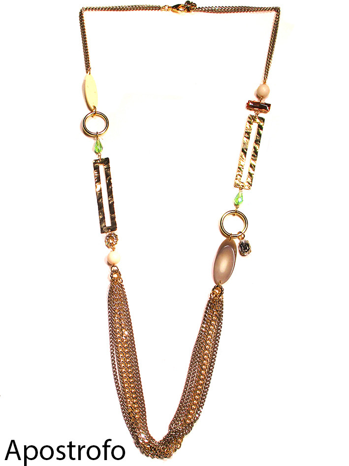 COLLANA LUNGA APOSTROFO