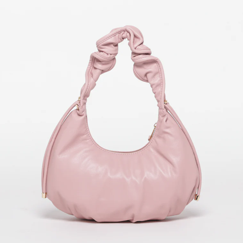 BORSA HOBO MANO CON ARRICCIO SU MANICO CIPRIA